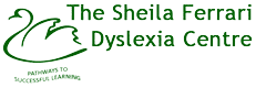 Logo for The Sheila Ferrari Dyslexia Centre work with GorilllaHub